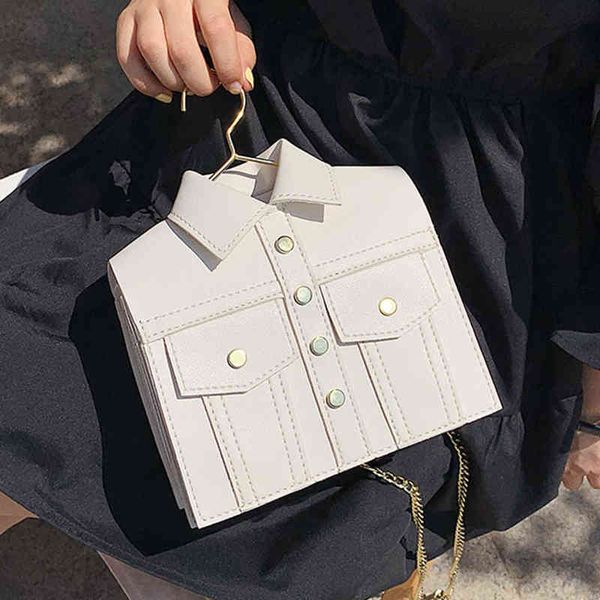 evening bags cute coat design women s shoulder harajuku hanger funny purse for women 2022 handbag tote chain clothes shaped crossbody 220507
evening bags cute coat design women s shoulder harajuku hanger funny purse for women 2022 handbag tote chain clothes shaped crossbody 220507