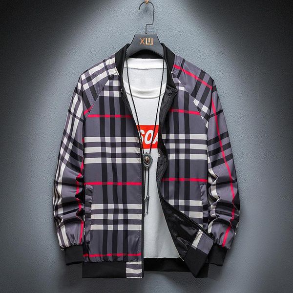 men's t-shirts men's jacket thin plaid korean version slim handsome outer baseball uniformmen's, White;black
men's t-shirts men's jacket thin plaid korean version slim handsome outer baseball uniformmen's, White;black