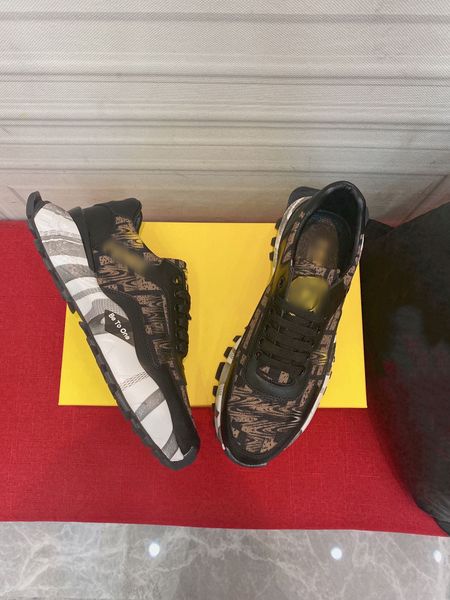 2022 fashion men designer shoes brown letter lace up luxury mens sneakers trainers shoe with original box, Black
2022 fashion men designer shoes brown letter lace up luxury mens sneakers trainers shoe with original box, Black