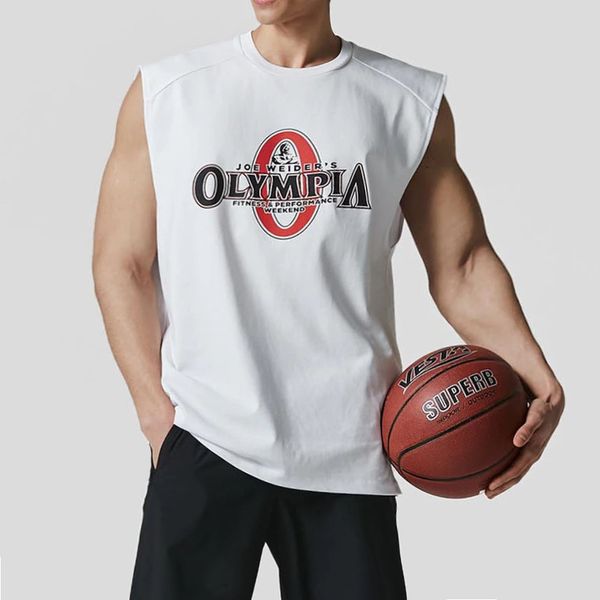 fitness training men cotton sleeveless basketball running hurdle sports casual fashion comfortable vest 220614, White;black
fitness training men cotton sleeveless basketball running hurdle sports casual fashion comfortable vest 220614, White;black
