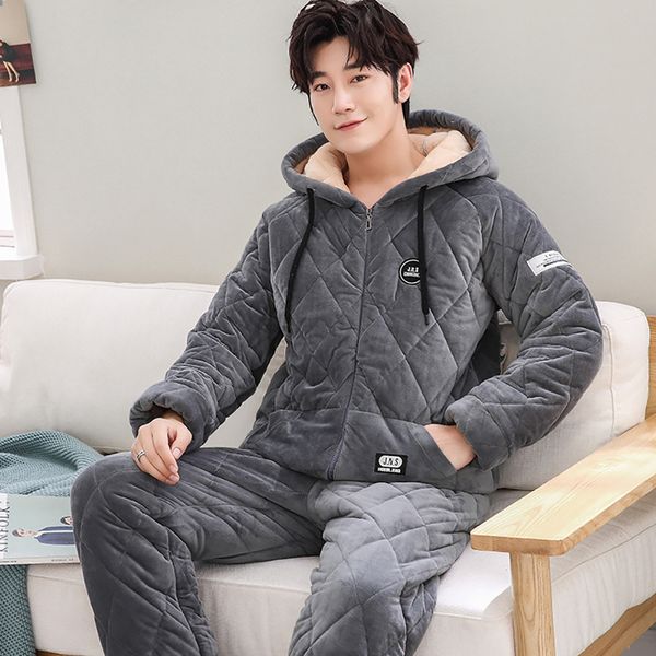 men's sleepwear men's pajama sets winter flannel pajamas trendyol hooded sleepwe 220823, Black;brown
men's sleepwear men's pajama sets winter flannel pajamas trendyol hooded sleepwe 220823, Black;brown