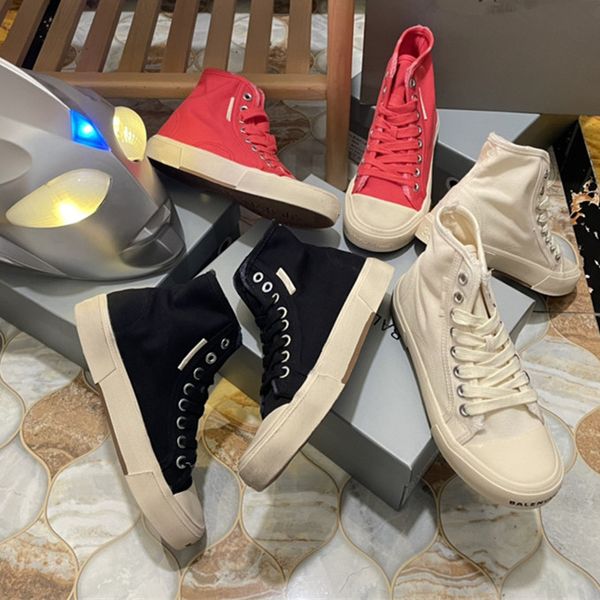 paris triple s high canvas sneakers luxurys dirty look shoes destroyed do old holes hi low lace up slides sandal women vintage distressed vu
paris triple s high canvas sneakers luxurys dirty look shoes destroyed do old holes hi low lace up slides sandal women vintage distressed vu