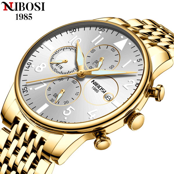 nibosi 2022 gold watch men sport watches chrongraph male wrist watch for men stainless steel clock waterproof relogio masculino
nibosi 2022 gold watch men sport watches chrongraph male wrist watch for men stainless steel clock waterproof relogio masculino