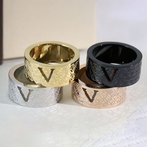 2022 new 18k gold stainless steel ring european fashion couple v ring designer for men and women 316l titanium jewelry, Silver
2022 new 18k gold stainless steel ring european fashion couple v ring designer for men and women 316l titanium jewelry, Silver
