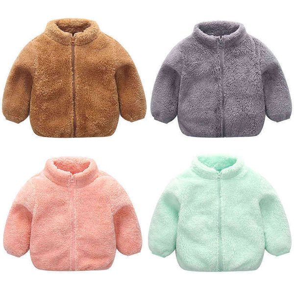 0-5yrs fleece jackets for children girls warm autumn kids girls long sleeve plush inner coats winter clothing outfits j220718, Blue;gray
0-5yrs fleece jackets for children girls warm autumn kids girls long sleeve plush inner coats winter clothing outfits j220718, Blue;gray