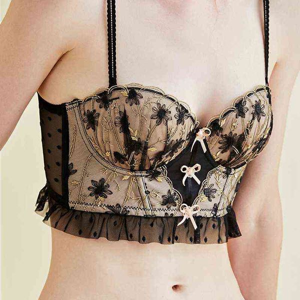 vraimmoi french lace bra backless embroidery brassiere lingerie women's underwear push up open back lingeria t220726, Red;black
vraimmoi french lace bra backless embroidery brassiere lingerie women's underwear push up open back lingeria t220726, Red;black
