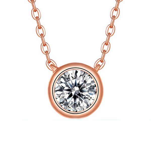 925 silver necklace pendant round cut 1.0ct d color white moissanite pass diamond test for women elegant necklace
925 silver necklace pendant round cut 1.0ct d color white moissanite pass diamond test for women elegant necklace