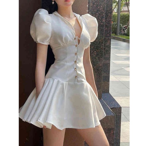 casual dresses 2022 summer french design sense of minority temperament celebrity slim white bubble sleeve dress small pljg, Black;gray
casual dresses 2022 summer french design sense of minority temperament celebrity slim white bubble sleeve dress small pljg, Black;gray
