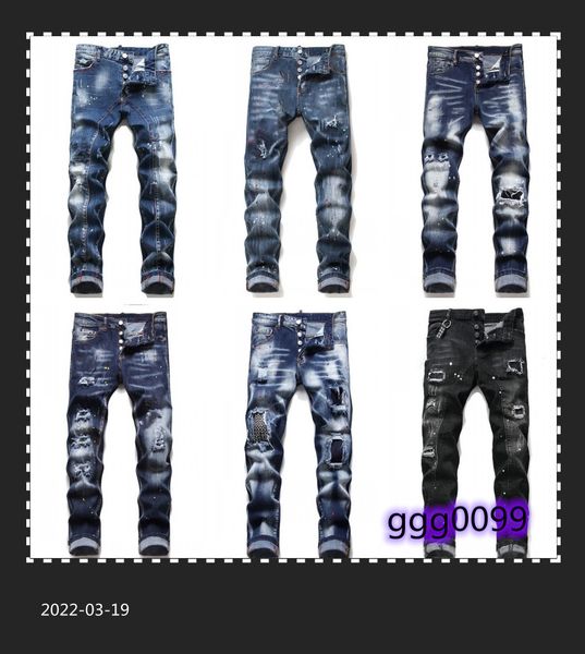 mens cool rips stretch designer jeans distressed ripped biker slim fit washed motorcycle denim men s hip hop fashion man pants t1019, Blue
mens cool rips stretch designer jeans distressed ripped biker slim fit washed motorcycle denim men s hip hop fashion man pants t1019, Blue