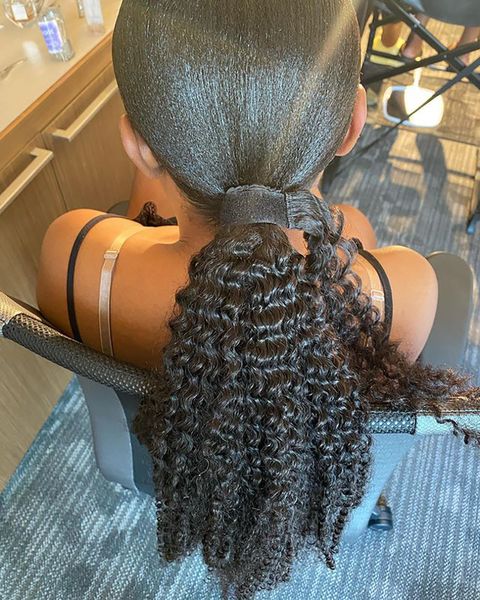 afro kinky curly ponytail human hair wrap around horsetail 100% brazilian remy real pony tail clip in hairs extensions 120g diva2, Black
afro kinky curly ponytail human hair wrap around horsetail 100% brazilian remy real pony tail clip in hairs extensions 120g diva2, Black