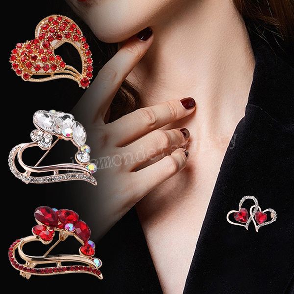 love heart rhinestone crystal brooch pin women vintage corsage silk scarf buckle suit shawl dress clothes accessories gifts, Gray
love heart rhinestone crystal brooch pin women vintage corsage silk scarf buckle suit shawl dress clothes accessories gifts, Gray