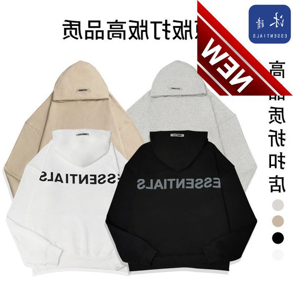 fog double line essentials chaopai high street loose large hooded sweater couple coat men, Black
fog double line essentials chaopai high street loose large hooded sweater couple coat men, Black