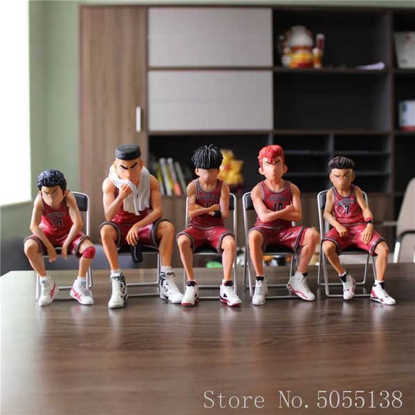 huiya01 slamdunk figures anime takenori akagi hanamichi seating sit on the bench style shohoku basketball team action figures figurine q0722 
huiya01 slamdunk figures anime takenori akagi hanamichi seating sit on the bench style shohoku basketball team action figures figurine q0722