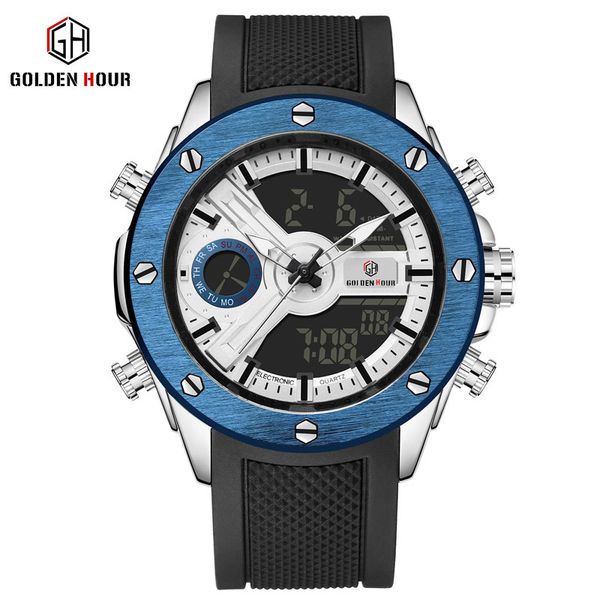 cwp reloj hombre brand luxury goldenhour men watch quartz automatic sport digital army military man relogio g2, Slivery;brown
cwp reloj hombre brand luxury goldenhour men watch quartz automatic sport digital army military man relogio g2, Slivery;brown