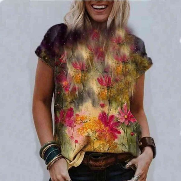 women's tracksuits colorized 2022 pullover round neck abstract painting style printed street short sleeve multicolor loose t-shirt 8ysf, Gray
women's tracksuits colorized 2022 pullover round neck abstract painting style printed street short sleeve multicolor loose t-shirt 8ysf, Gray