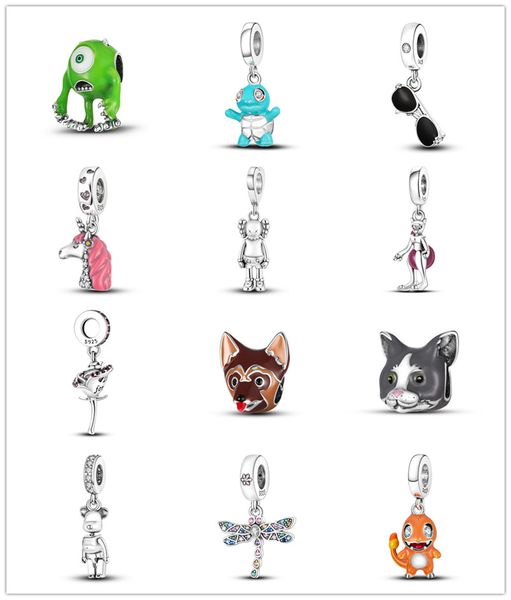 new s925 sterling silver loose beads original fit pandora beaded bracelet cute animal cat dog charm necklace charm girl diy jewelry ladies m, Black
new s925 sterling silver loose beads original fit pandora beaded bracelet cute animal cat dog charm necklace charm girl diy jewelry ladies m, Black