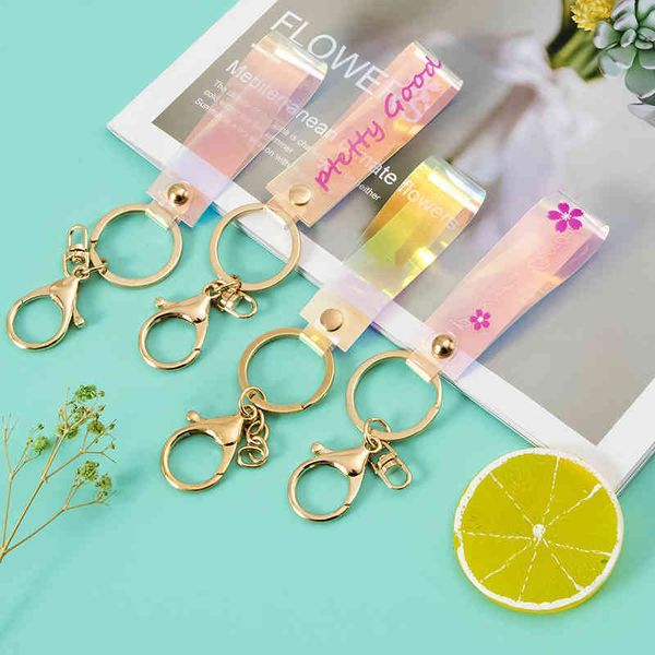 keychains laser magic leather rope key chain gift colorful pvc hand bag pendant wristband, Silver
keychains laser magic leather rope key chain gift colorful pvc hand bag pendant wristband, Silver