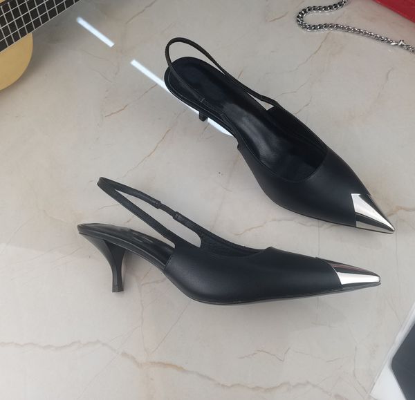 2022 high heels stiletto sandals patent leather fashion shoesdesigner women shoes metal toehigh heels, Black
2022 high heels stiletto sandals patent leather fashion shoesdesigner women shoes metal toehigh heels, Black