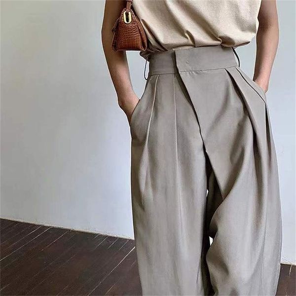 khaki wide leg women's pantsuit baggy classic pants vintage palazzo office elegant casual trouser female work high waist pants 220812, Black;white
khaki wide leg women's pantsuit baggy classic pants vintage palazzo office elegant casual trouser female work high waist pants 220812, Black;white