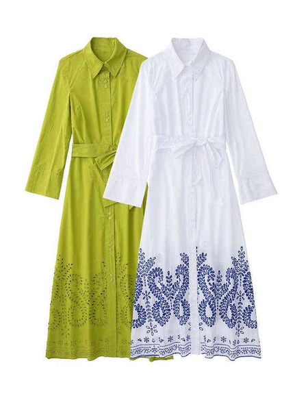 pb&za4786087 women fashion with belt embroidery shirt style dress vintage long sleeve female dresses vestidos mujer 4786/087 t220804, Black;gray
pb&za4786087 women fashion with belt embroidery shirt style dress vintage long sleeve female dresses vestidos mujer 4786/087 t220804, Black;gray