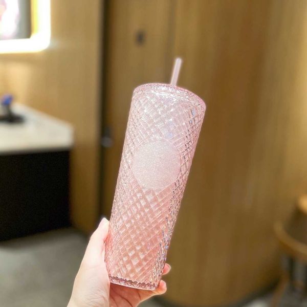 starbucks cup 710ml pink bright face checkered plastic straw cup large capacity girl heart deskwater cup
starbucks cup 710ml pink bright face checkered plastic straw cup large capacity girl heart deskwater cup
