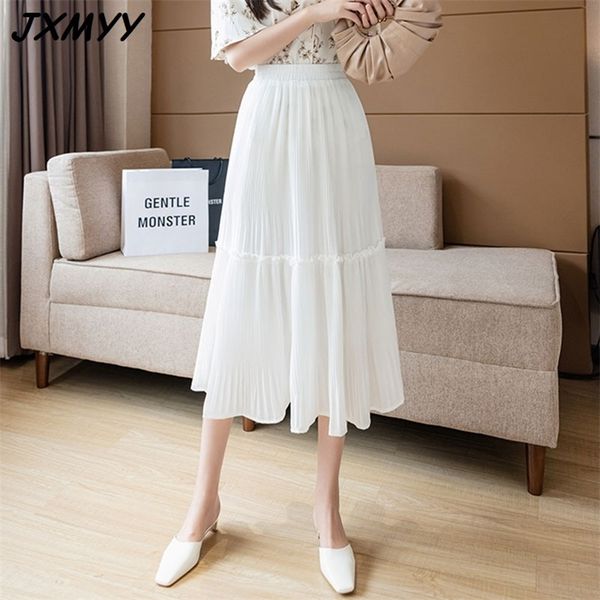 summer fashion chiffon pleated mid-length skirt holiday leisure stitching solid color skirt cake skirt jxmyy 210412, Black
summer fashion chiffon pleated mid-length skirt holiday leisure stitching solid color skirt cake skirt jxmyy 210412, Black