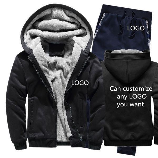 winter hoodies men can customize mens hoodies suit thicken warm fleece cotton zipper tracksuit mens jacketpants 2pcs sets 201109, Gray
winter hoodies men can customize mens hoodies suit thicken warm fleece cotton zipper tracksuit mens jacketpants 2pcs sets 201109, Gray