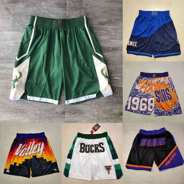 phoenix''suns''men milwaukee''bucks''men throwback basketball shorts pocket, White;black
phoenix''suns''men milwaukee''bucks''men throwback basketball shorts pocket, White;black