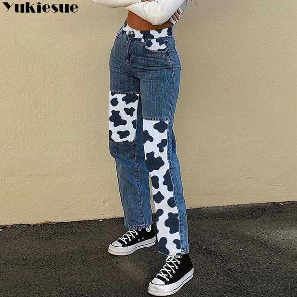 womens jeans woman high waist pants pants for women cow printed jeans bananas jean undefined woman trousers 210608, Blue
womens jeans woman high waist pants pants for women cow printed jeans bananas jean undefined woman trousers 210608, Blue