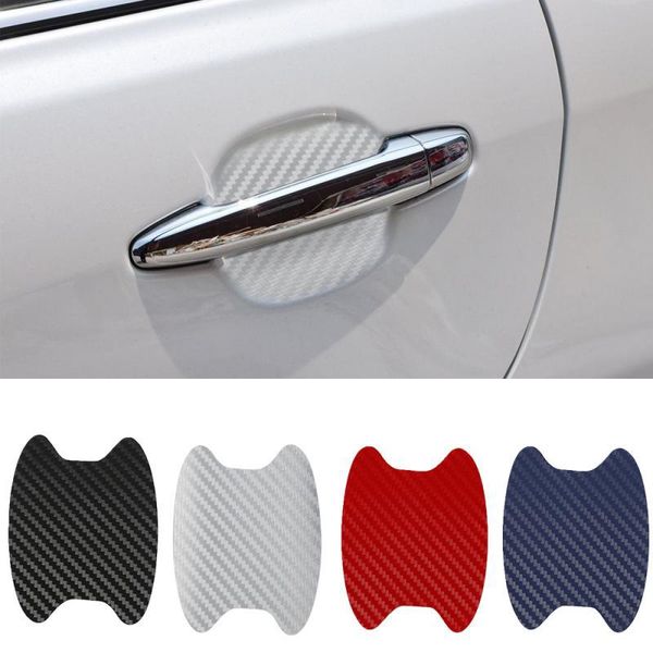 4pcs/set new car door sticker carbon fiber scratches resistant cover auto handle protection film exterior styling accessories
4pcs/set new car door sticker carbon fiber scratches resistant cover auto handle protection film exterior styling accessories