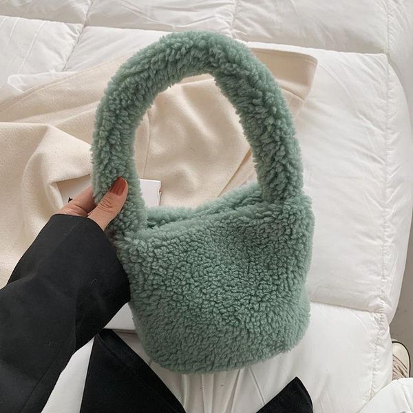 evening bags winter soft faux lambs fur women's handbags lambswool small bucket hand for women casual solid color plush shoulder bag
evening bags winter soft faux lambs fur women's handbags lambswool small bucket hand for women casual solid color plush shoulder bag