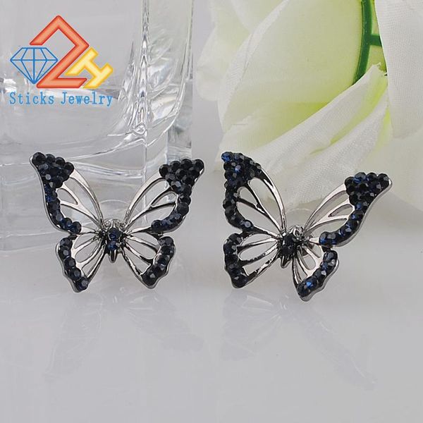 stud fashion big butterfly earrings for women cute party jewelry wholesale gift, Golden;silver
stud fashion big butterfly earrings for women cute party jewelry wholesale gift, Golden;silver