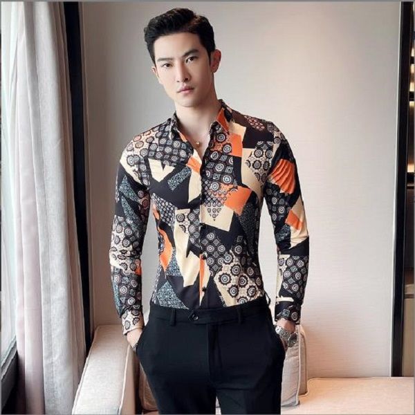 mens club outfits velvet long sleeve shirts european winter warm boutique shirts flannel printed aa, White;black
mens club outfits velvet long sleeve shirts european winter warm boutique shirts flannel printed aa, White;black