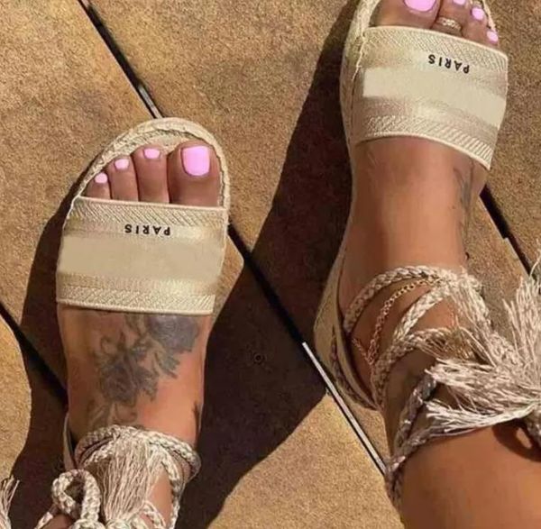 summer sandals women canvas shoes low heeled casual lace up beach slippers platform cotton embroidery shoes, Black
summer sandals women canvas shoes low heeled casual lace up beach slippers platform cotton embroidery shoes, Black