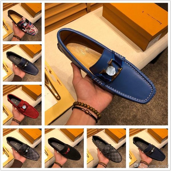 g1 men's fashion suede leather embroidery loafers shoe men's casual printed moccasins oxfords shoes designer luxury man party driv, Black
g1 men's fashion suede leather embroidery loafers shoe men's casual printed moccasins oxfords shoes designer luxury man party driv, Black
