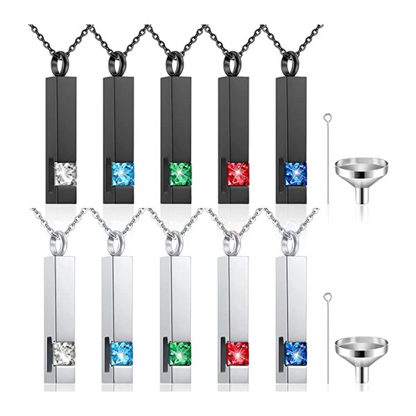 cube silver black ashes necklace stainless steel men's necklaces bar pendant ashes keepsake jewelry
cube silver black ashes necklace stainless steel men's necklaces bar pendant ashes keepsake jewelry