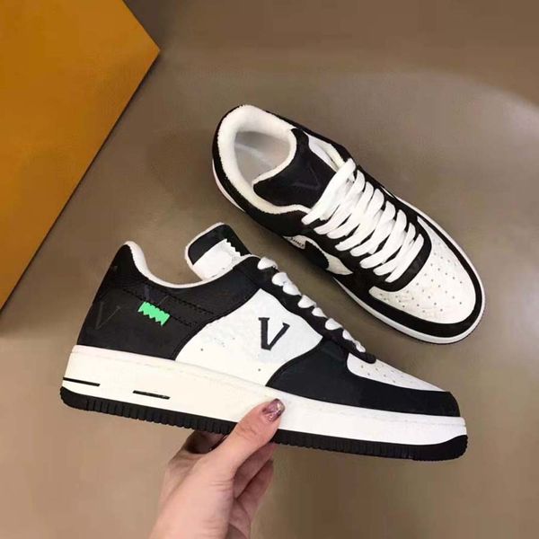 designer original men casual shoes white mens fashion leather shoe flats sneakers 110, Black
designer original men casual shoes white mens fashion leather shoe flats sneakers 110, Black