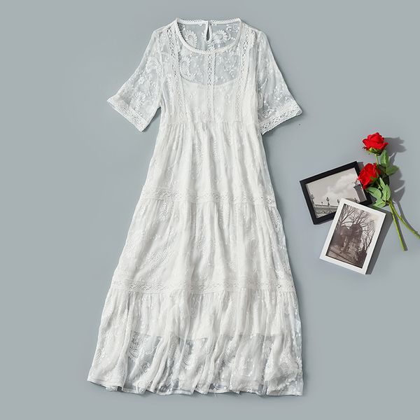 casual dresses embroidered white silk dress women's high-end loose and elegant mulberry fairy dress bx6y, Black;gray
casual dresses embroidered white silk dress women's high-end loose and elegant mulberry fairy dress bx6y, Black;gray