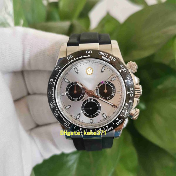 super men wristwatches 116519 40mm bpf eta 4130 movement stainless grey dial chronograph working natural rubber strap mechanical automatic m, Slivery;brown
super men wristwatches 116519 40mm bpf eta 4130 movement stainless grey dial chronograph working natural rubber strap mechanical automatic m, Slivery;brown