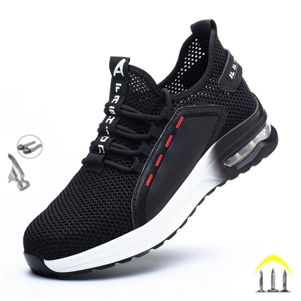shoes with steel toe woman indestructible safety tennis for men antismash construction boots iron work sneakers 220720, Black;brown
shoes with steel toe woman indestructible safety tennis for men antismash construction boots iron work sneakers 220720, Black;brown