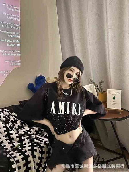 designer2022ss love fashion all over the sky star tide splash ink round neck short sleeve lovers same t-shirt brand, White
designer2022ss love fashion all over the sky star tide splash ink round neck short sleeve lovers same t-shirt brand, White