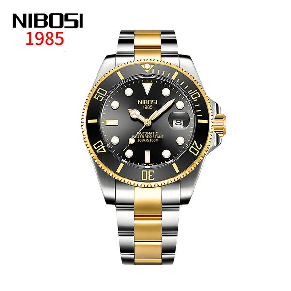 fully automatic men's mechanical watch green watch waterproof luminous calendar steel band watch cross-border popular a2, Slivery;brown
fully automatic men's mechanical watch green watch waterproof luminous calendar steel band watch cross-border popular a2, Slivery;brown