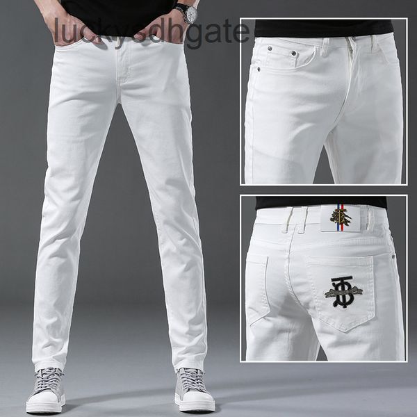 designer bb r shorts and pants 2022 new spring summer men's jeans pure black white two-color cotton high elastic small foot slim fittin, Blue
designer bb r shorts and pants 2022 new spring summer men's jeans pure black white two-color cotton high elastic small foot slim fittin, Blue