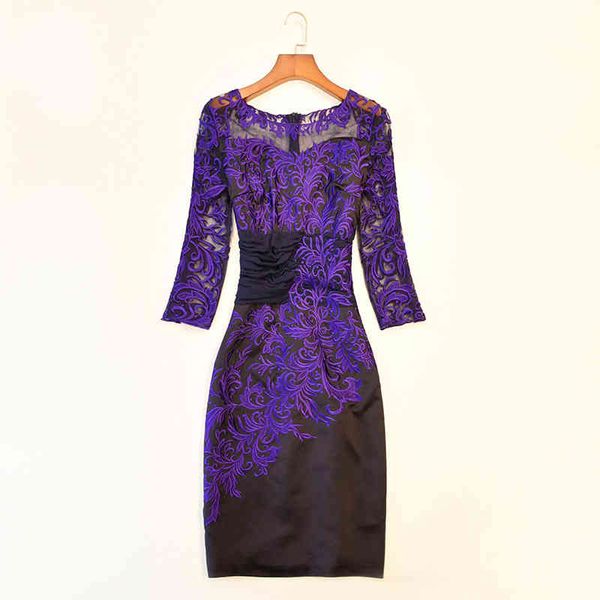 casual dresses autumn round neck long sleeve embroidered one-step skirt elegant women's dress 8105 it1y, Black;gray
casual dresses autumn round neck long sleeve embroidered one-step skirt elegant women's dress 8105 it1y, Black;gray