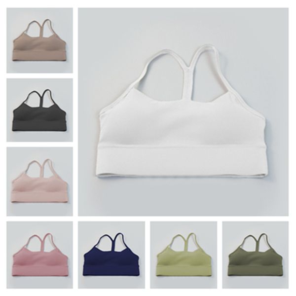women's cozy widen hem padded running sports bra y-shape racer back spaghetti straps yoga bra with removable cups-lu
women's cozy widen hem padded running sports bra y-shape racer back spaghetti straps yoga bra with removable cups-lu