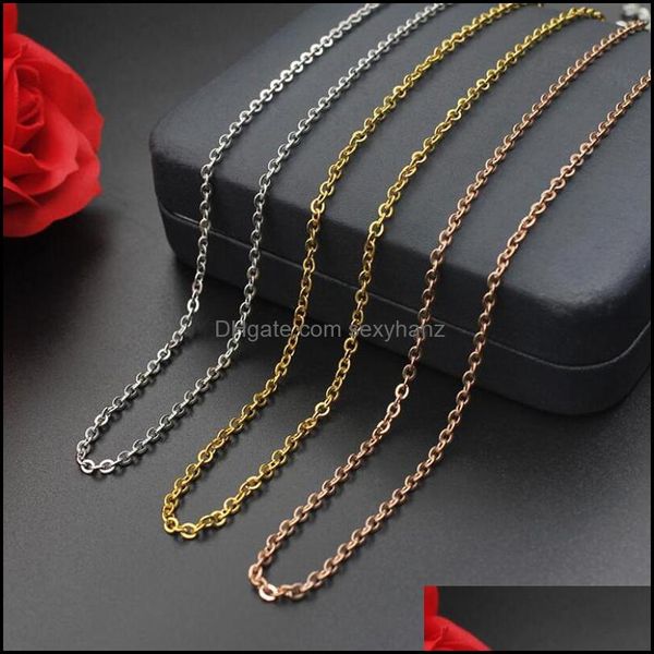 chains necklaces pendants jewelry stainless steel gold for men and women fashion titanium chain necklace 1-m wholesale 0919wh drop deliver, Silver
chains necklaces pendants jewelry stainless steel gold for men and women fashion titanium chain necklace 1-m wholesale 0919wh drop deliver, Silver