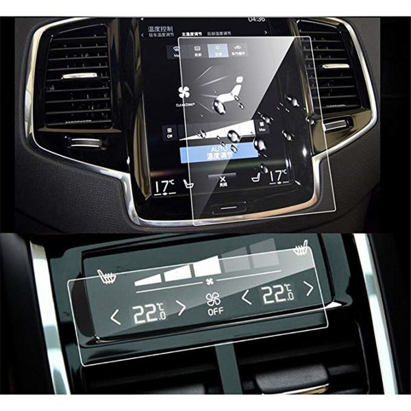 for volvo v90 xc90 xc60 s90 2016 2017-2020 2pcs car navigation and air conditioning display screen tempered glass protector
for volvo v90 xc90 xc60 s90 2016 2017-2020 2pcs car navigation and air conditioning display screen tempered glass protector