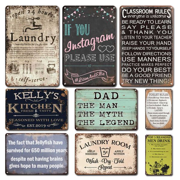 rustic laundry room poster metal plaque tin sign vintage kitchen family tool rules metal plate man cave decoration accessories
rustic laundry room poster metal plaque tin sign vintage kitchen family tool rules metal plate man cave decoration accessories