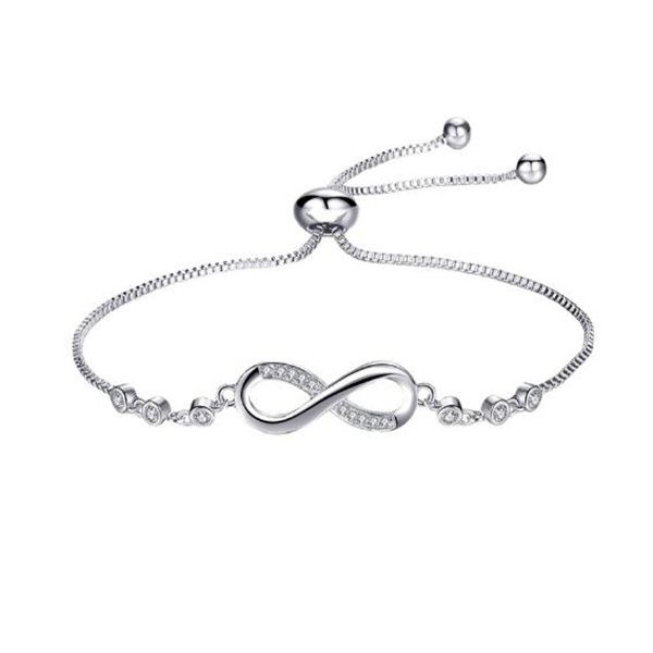 stainless steel endless love infinity chain bracelets on hand adjustable bracelets for woman party jewelry gc1070, Golden;silver
stainless steel endless love infinity chain bracelets on hand adjustable bracelets for woman party jewelry gc1070, Golden;silver