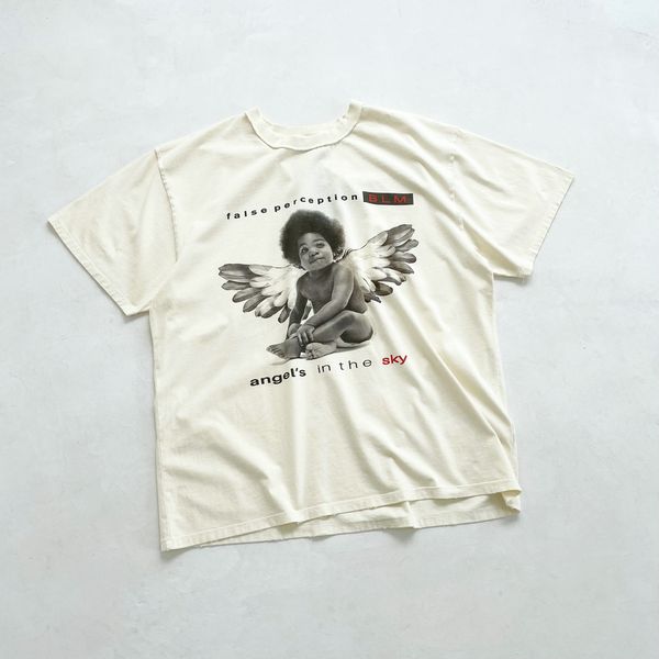 2022ss beige t-shirt make old vintage letter gradient print high street couple short sleeve top, Black;brown
2022ss beige t-shirt make old vintage letter gradient print high street couple short sleeve top, Black;brown